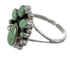 Genuine Sterling Silver Turquoise Ring Size 6-3/4 RX60411